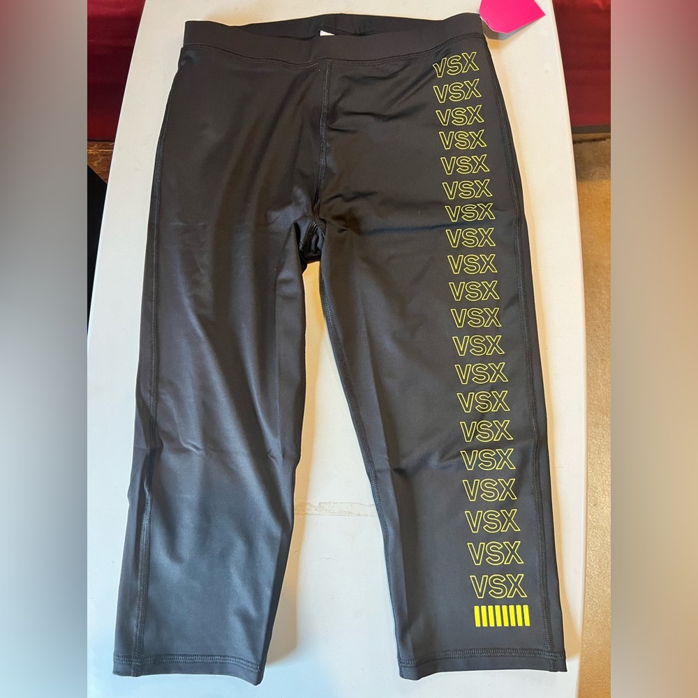 3 for $30 Victoria’s Secret sport leggings. Size M. Three pairs included.